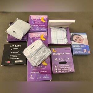 NWT 8 boxes, 358 pcs mouth sleep tape